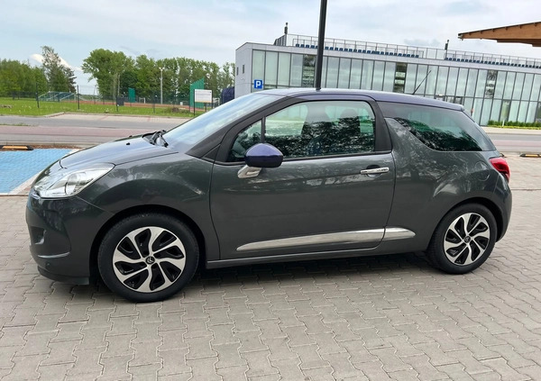 Citroen DS3 cena 25900 przebieg: 212000, rok produkcji 2013 z Mogilno małe 121